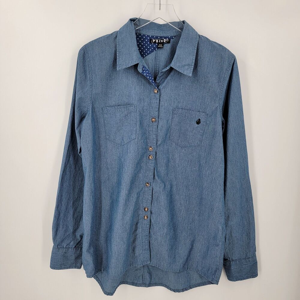 Volcom Stone Blue Button-Up Shirt
